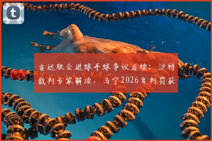 吉达联合进球手球争议后续：沙特裁判专家解读，马宁2026年判罚获业内认可